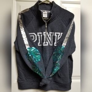 SOLD!Victoria's Secret Pink Bling Sweatshirt